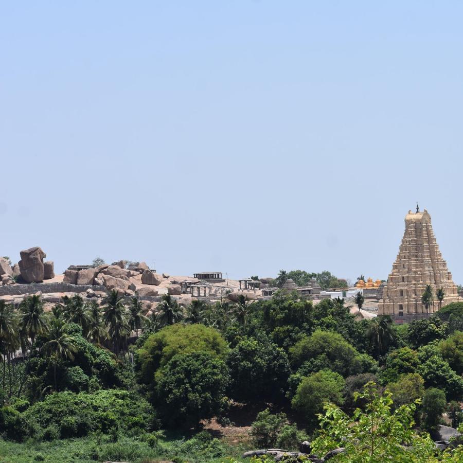 Temple View Guest House Hampi Extérieur photo